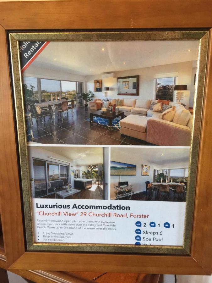 Churchill View Holiday Apartment Forster Εξωτερικό φωτογραφία